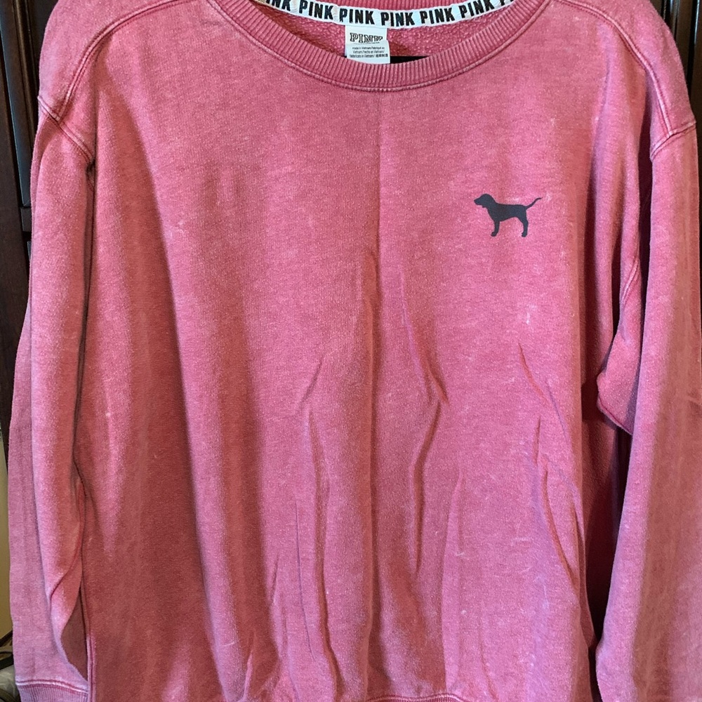Victoria’s Secret pink sweatshirt